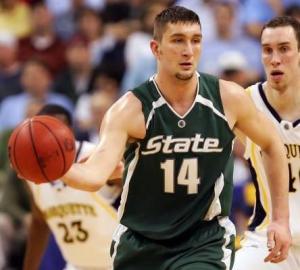 Goran Suton will be key is Michigan State wants to pull of the upset of UConn.