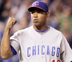 Carlos Marmol will take over ninth inning duties in Chicago for now.